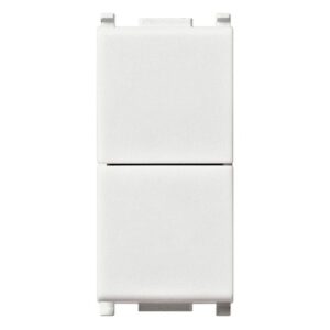 Doppio Pulsante Indipendente 10A Compatibile Vimar PLANA